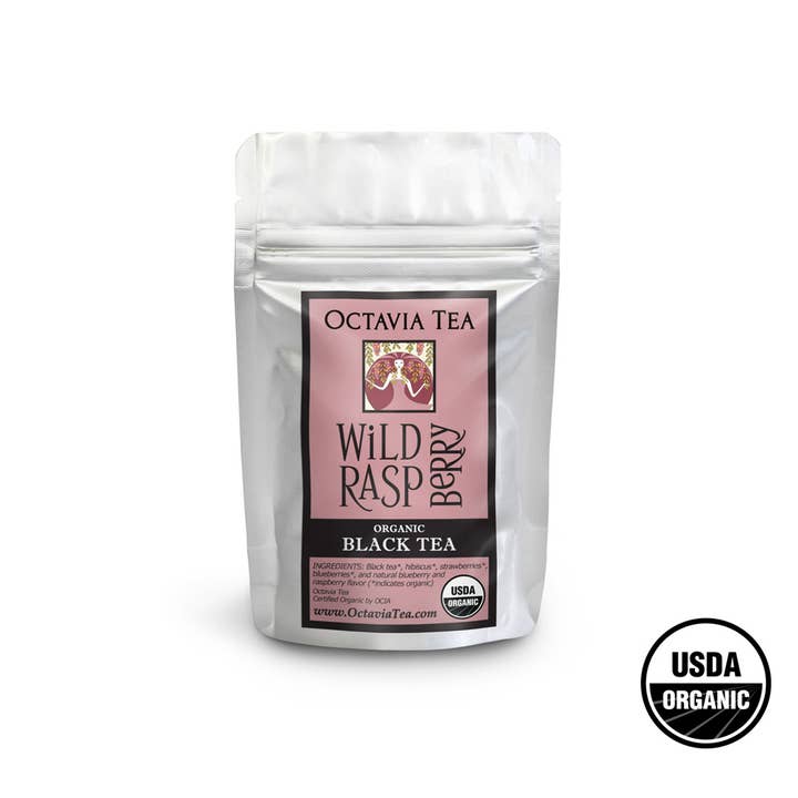 Octavia Tea - Wholesale Loose Tea - Wild Raspberry Organic Loose Tea