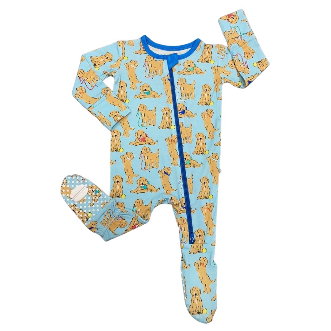 Macaron + Me - Wholesale Sleepsuit – Baby - Goldens Footsie