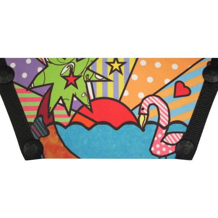 ** Flamingo Mornings Top für den Großhandel von Onesole