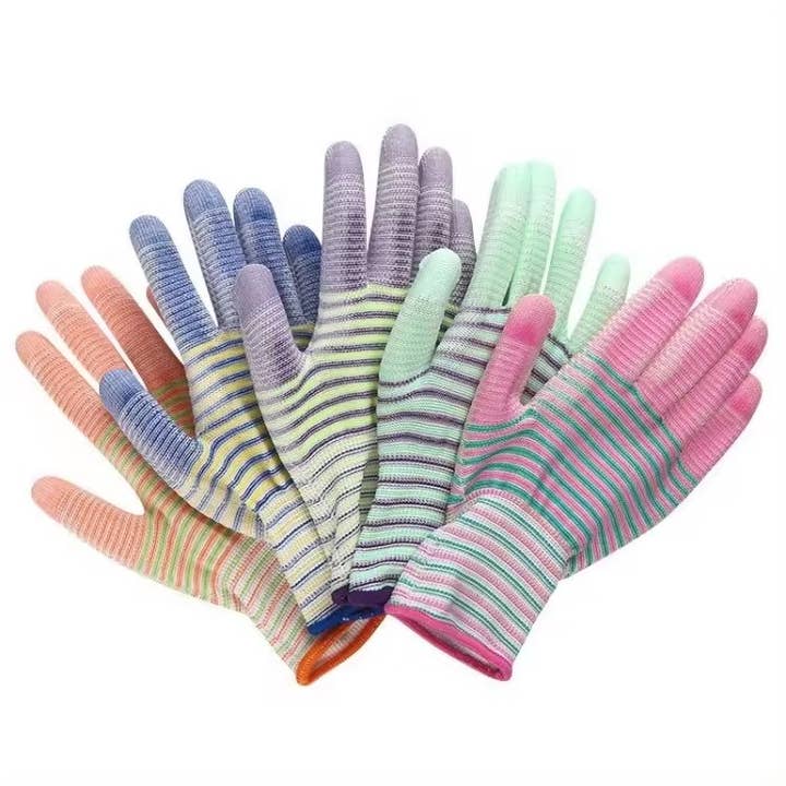 Superior Gloves Expert - Wholesale Garden Gloves - Zebra PU Gardening Gloves Wear-Resistant Non-slip Protection