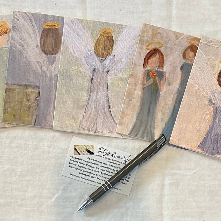 Angels of Kindness Notecards for wholesale by Wilkerson Works