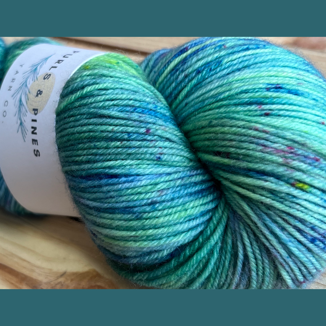 The Yarn Cabin DBA Purls & Pines Yarn - Wholesale Yarn - MN Night Sky Hand Dyed Yarn0