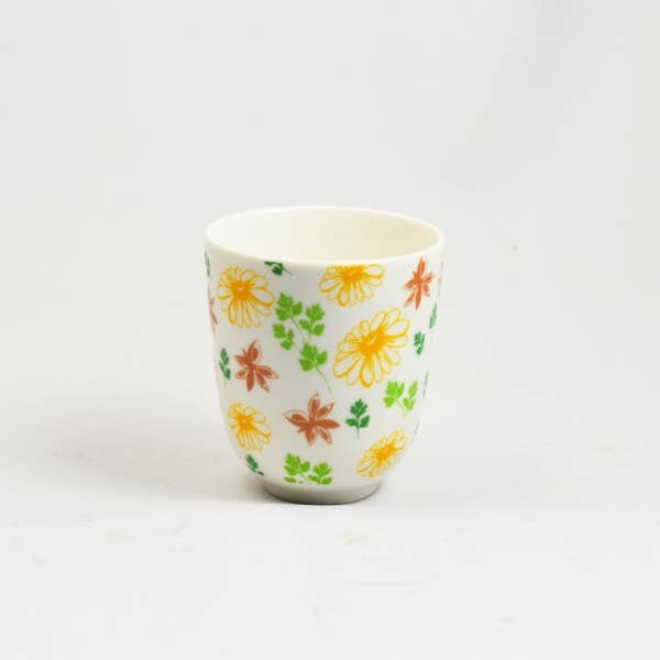 Ja-Unendlich – wholesale Kaffe-/Tékopp – Set med 6 tekoppar i porslin med blommönster1