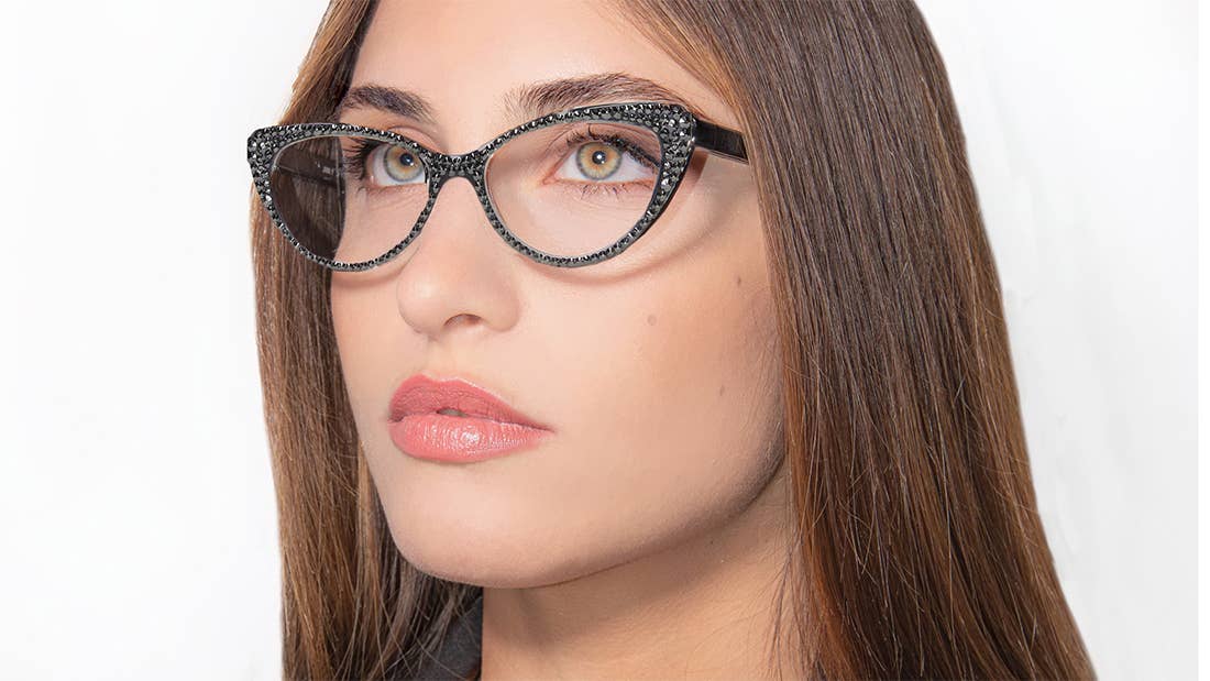 JIMMY CRYSTAL NY_ Italia (J.C. ITALIA S.R.L) - Wholesale Eyeglasses - Women's - Reading glasses: Abella Anthracite2