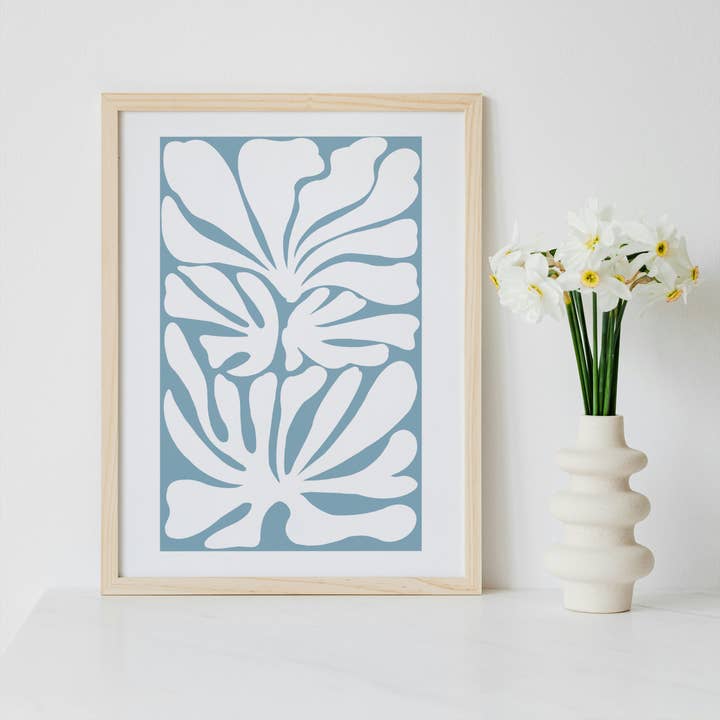 Floral Retro Abstract Wall Art Print Home Decor, 4 of 9 for wholesale by Designs by Jusy