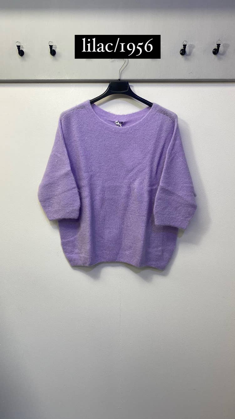 Terminal 1 Clothing – Pulôver - Mulher por atacado – Camisola Alpaca Gola Redonda4