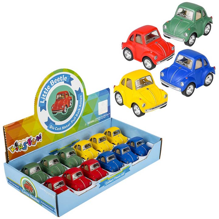 La Luna Bella - Toys – wholesale Toy car/truck – Child – 2" DIE-CAST VW BEETLE LLB Car Toys