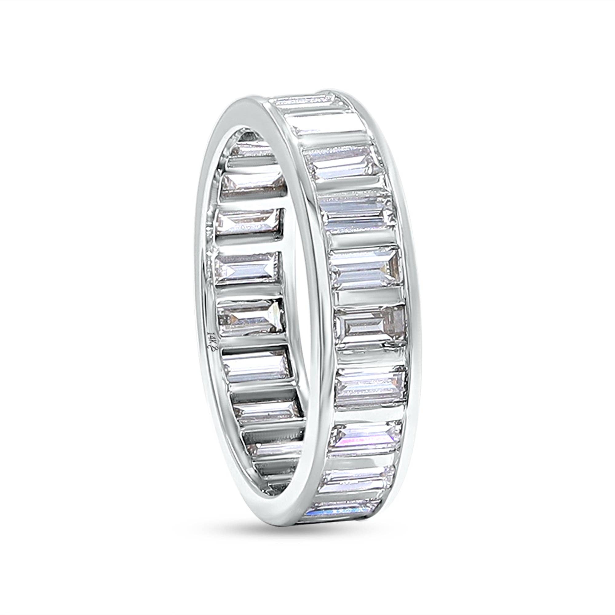 Lolovivi Jewelry - Vendita all'ingrosso Anelli multipietra - Anello Sonia Band - Oro Giallo con Diamante Coltivato in Laboratorio5