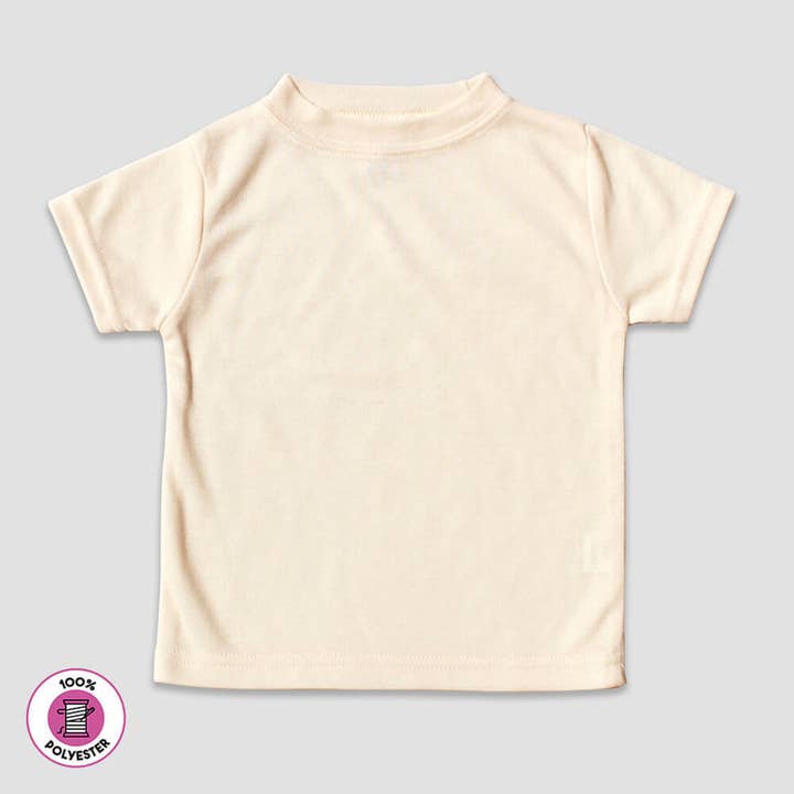 Laughing Giraffe - Wholesale T-Shirt - Baby - Infant Baby Short Sleeve T-Shirt Sublimation Blanks DIY