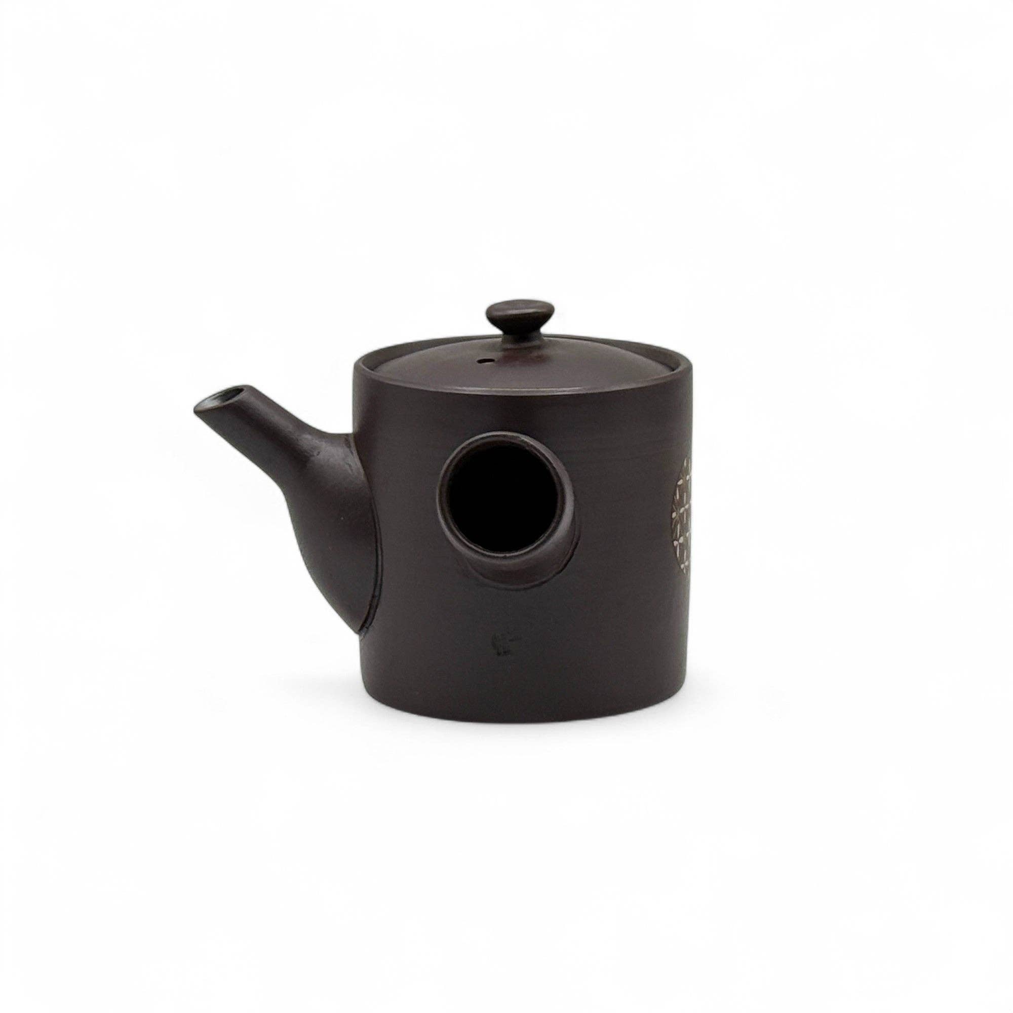 Inoue Tea - Wholesale Tea Pot - Kiritate Yuzen Banko-yaki Mini Kyusu - Japanese Mini Teapot3