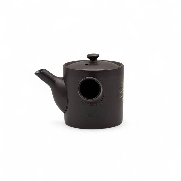 Inoue Tea - Wholesale Tea Pot - Kiritate Yuzen Banko-yaki Mini Kyusu - Japanese Mini Teapot3