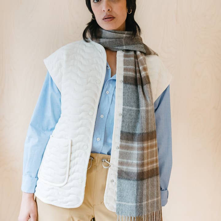 TBCo – wholesale Scarf – Unisex – Lambswool Scarf in Mackellar Tartan