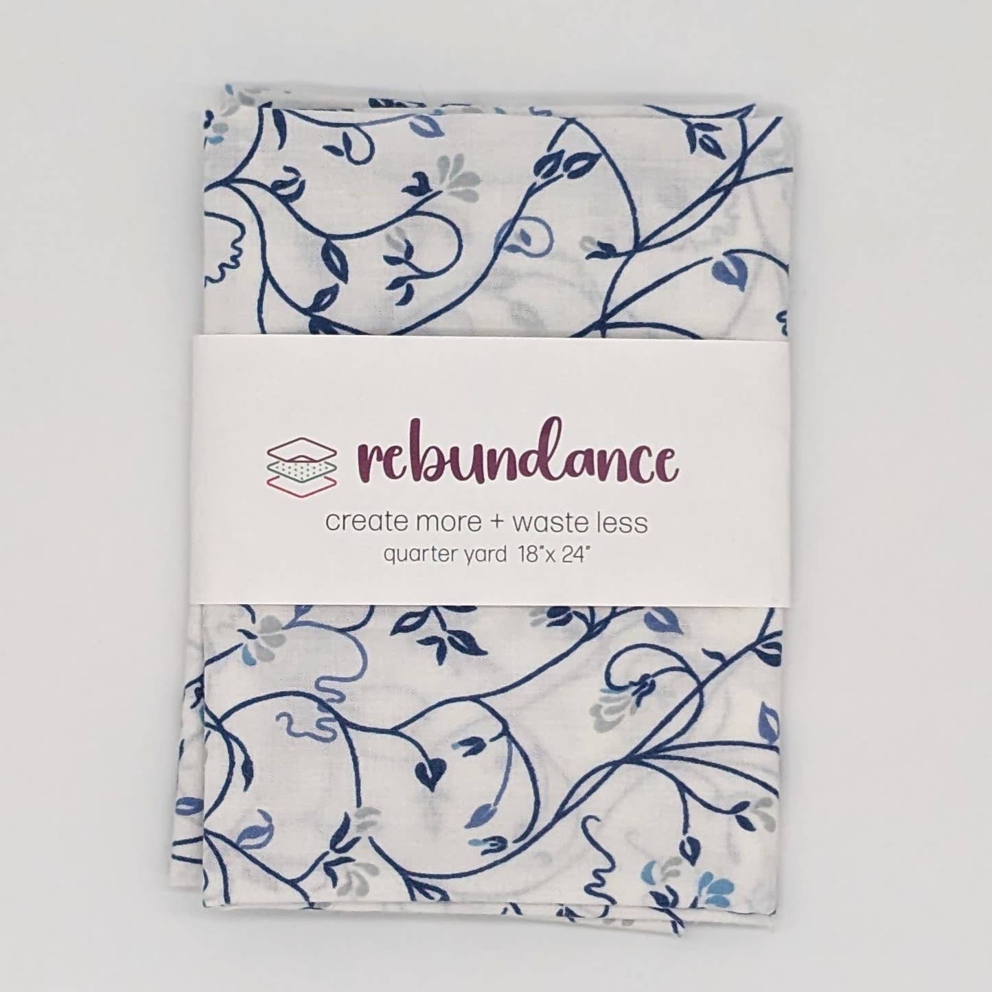 Rebundance LLC - Wholesale Fabric - Quarter Yard Fabric - Winter Prints - Upcycled - Case of 126