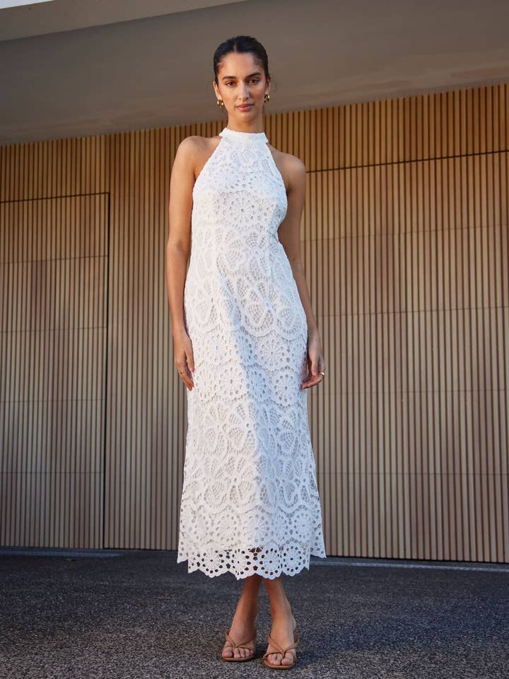 Gaias spetsklänning för wholesale av lakeyo