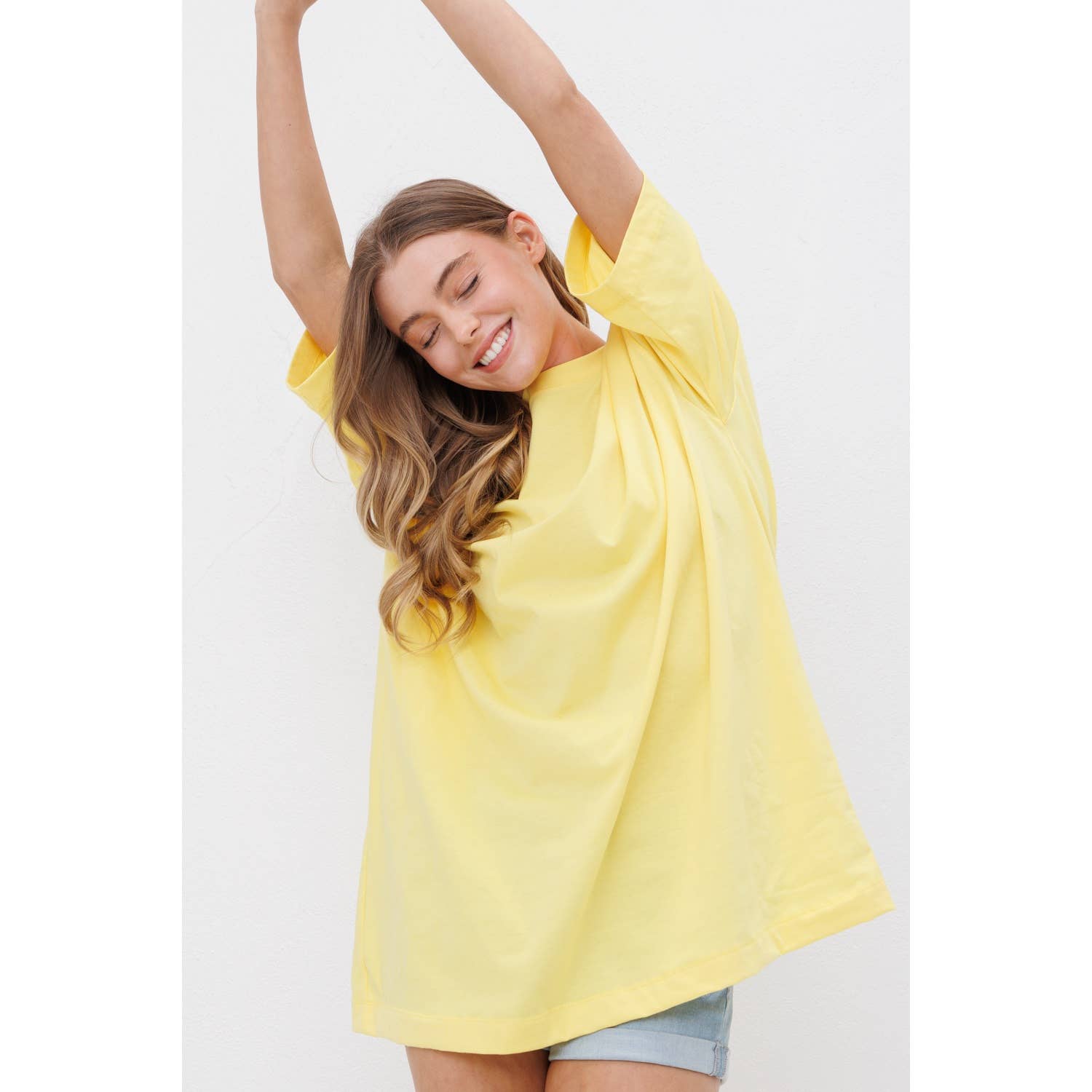 Sweet Generis - Wholesale Knit top – Women's - OVERSIZE KNIT TEE SHIRT2