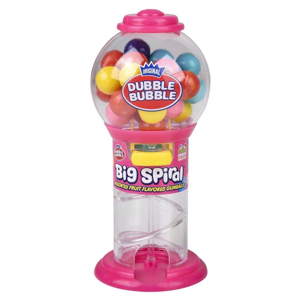 La Luna Bella - Toys - Wholesale Hard Candy - 5" BIG SPIRAL GUMBALL DISPENSER  - LLB Candy2