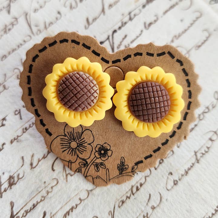 Solros örhängen för wholesale av Kolor Wonder Crafts