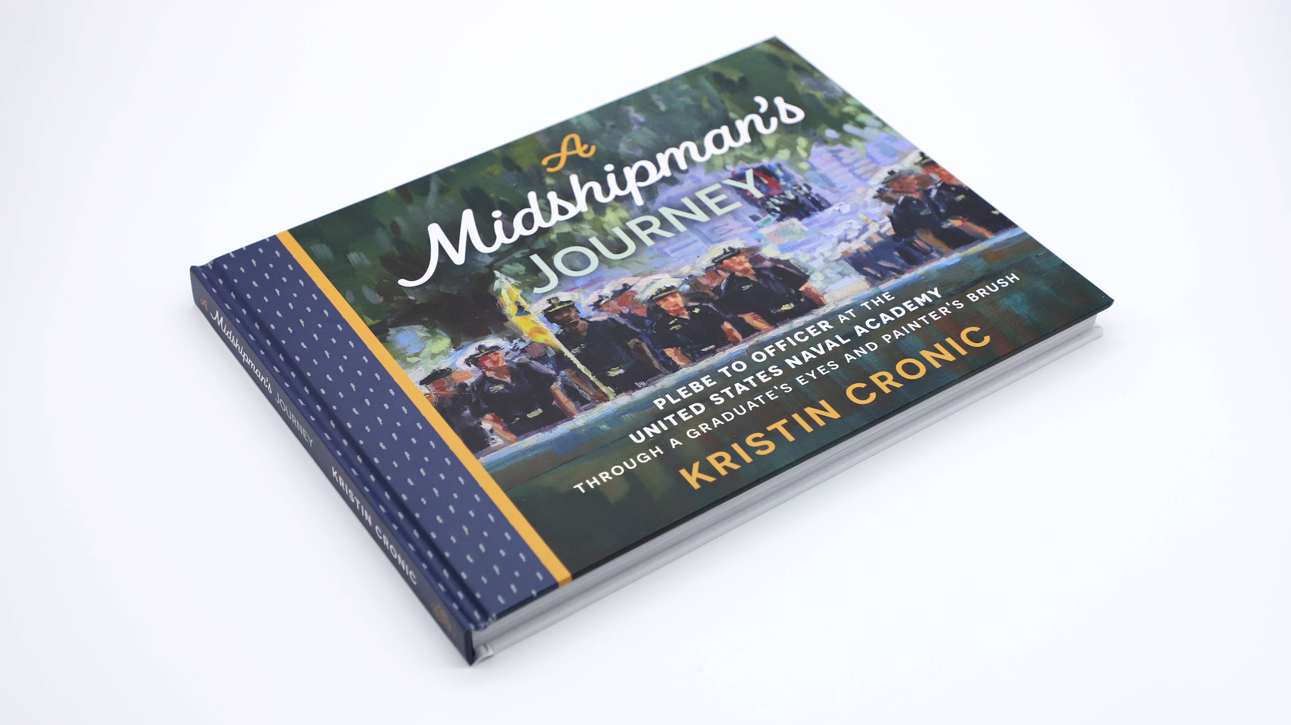 Kristin Cronic Studio - Wholesale Display Book - A Midshipman's Journey | Coffee Table Book1