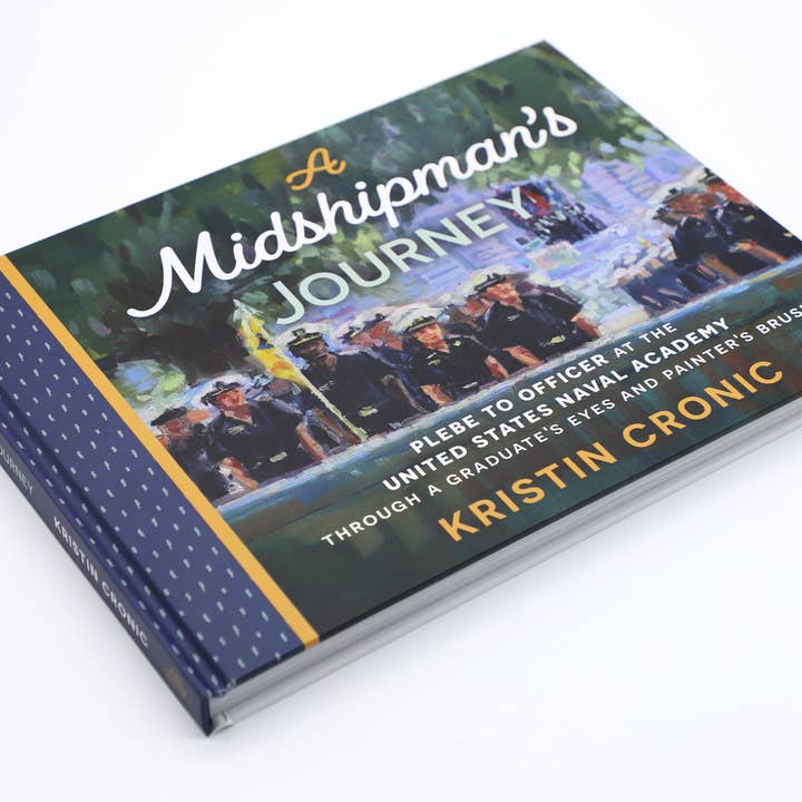 Kristin Cronic Studio - Wholesale Display Book - A Midshipman's Journey | Coffee Table Book1
