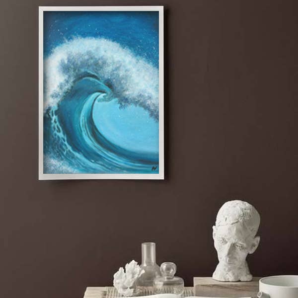 Nawras - Wholesale Art Print - Almighty Wave0