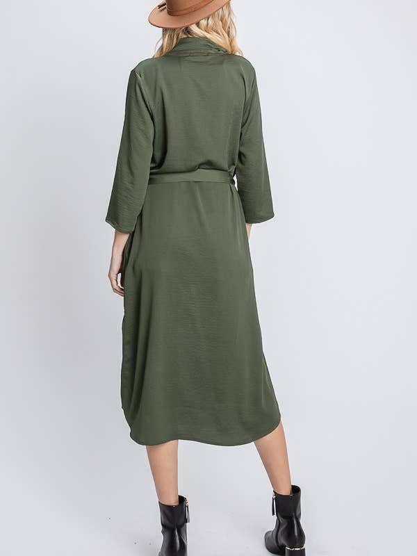 JADE BY JANE – Blusão - Mulher por atacado – CASACO DE CORPO COMPRIDO COM DRAPEADO NA FRENTE 118