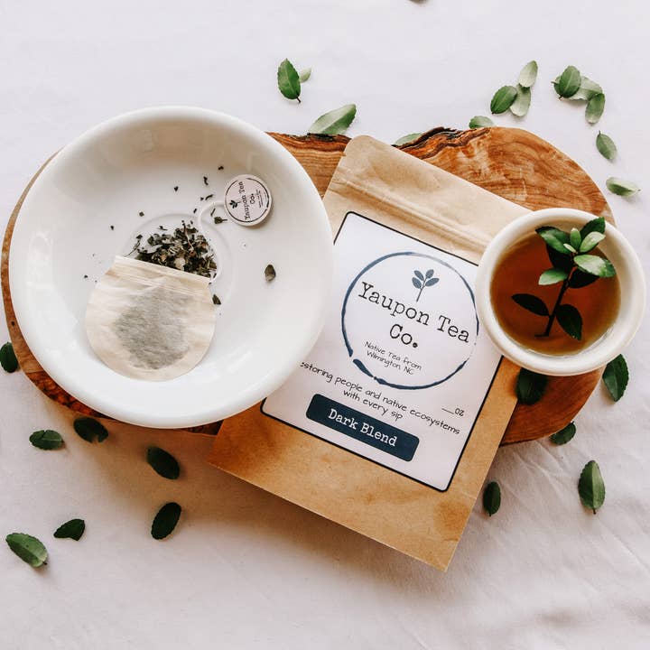 Wild Harvested Yaupon – Dark Blend for wholesale by Yaupon Tea Co. LLC