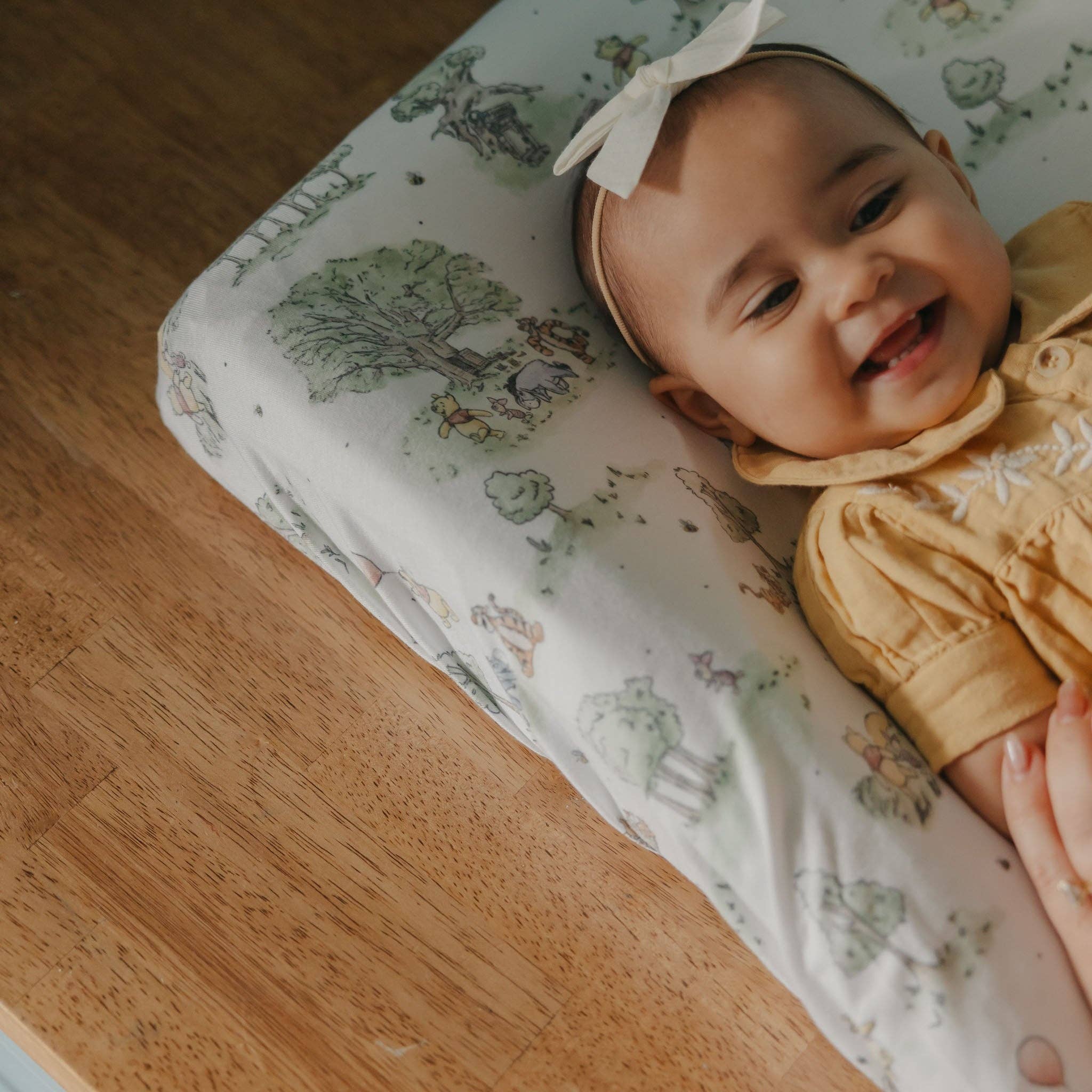 Copper Pearl - Wholesale Changing Mat/Pad Cover - Baby - Premium Knit Diaper Changing Pad Cover - Hundred Acre Wood4