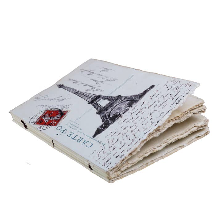 Epigram - Wholesale Notebook - Paris Eiffel Tower Parchment Paper Notebook1