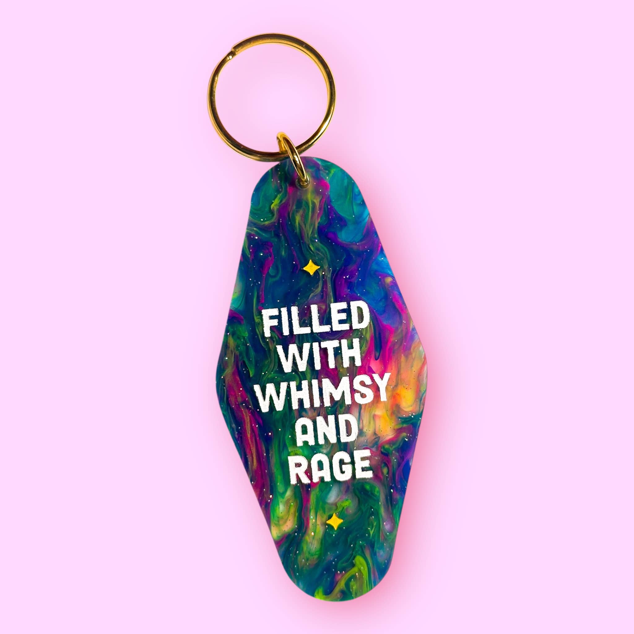 The Hissin' Kitten - Wholesale Keychain - Women's - Filled With Whimsy and Rage (Keychain!)1