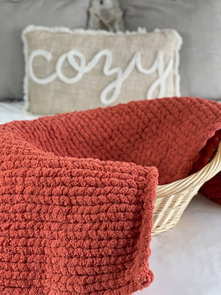 Pumpkin Spice Cozy Throw for wholesale by Best Cozy Throws