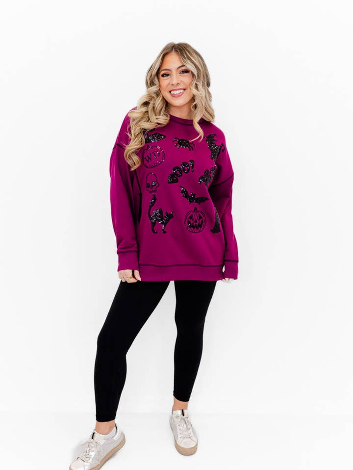 Whiskey Darling - Wholesale Sweatshirt - Women's - Sparkly Spells Sweatshirt4