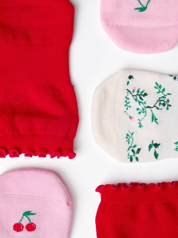 Pointe Studio - Wholesale Socks - Women's - The Winter Garden Pack3