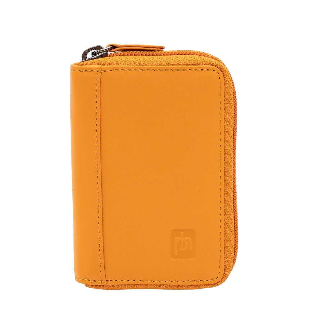 PRIMEHIDE - Wholesale Card Holder - Unisex - Concertina Leather RFID Credit Card Holder - 78060