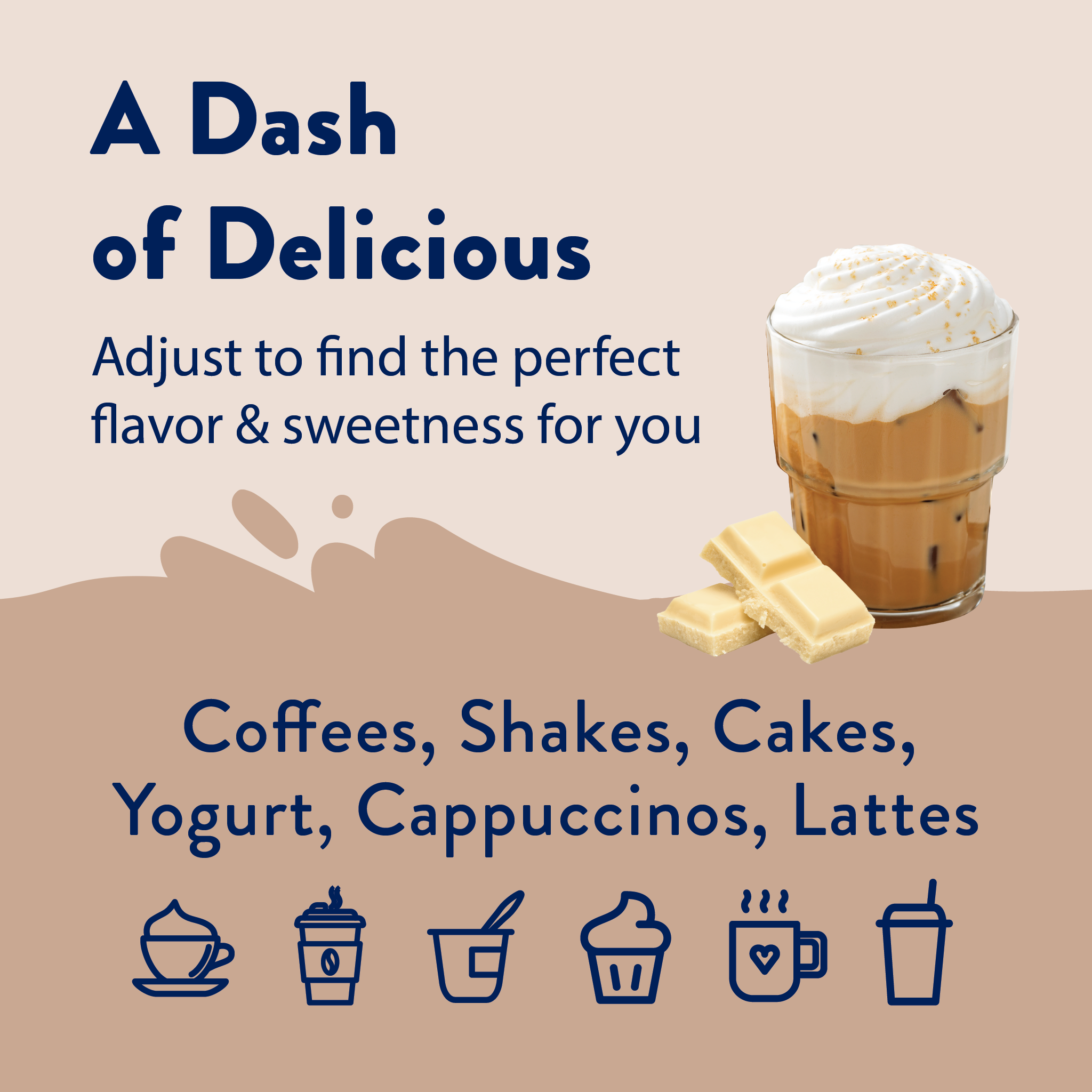 Jordan's Skinny Mixes - Wholesale Flavored Syrup - Sugar Free White Chocolate Syrup3