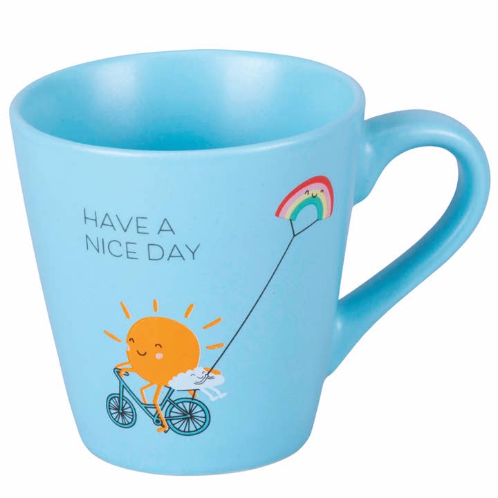 VdE Tivoli 1996 – wholesale Kaffekoppar – Super Be Positive-muggar, 8 olika motiv8