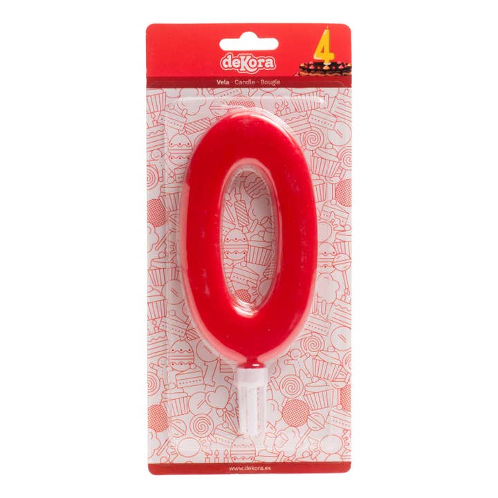 red Giant birthday candle for cakes, 15 cm for wholesale on Faire3