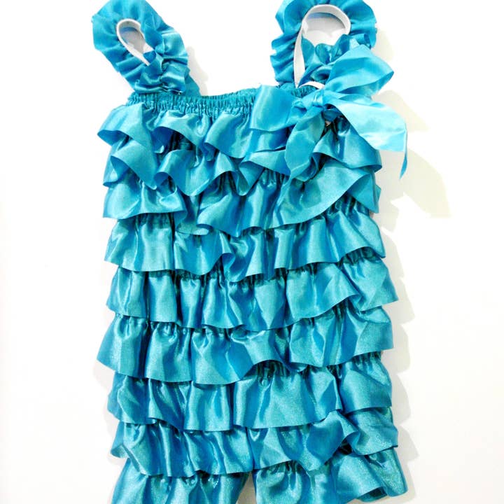 Tutina in raso blu per la vendita all'ingrosso da parte di Wenchoice