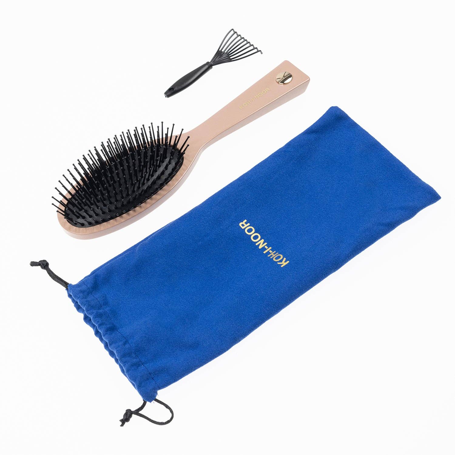 Koh-I-Noor - Wholesale Hair Brush/Comb - Pastel Synthetic Pin Brush - Biodegradable Acetate for Thick & Coarse Hair33