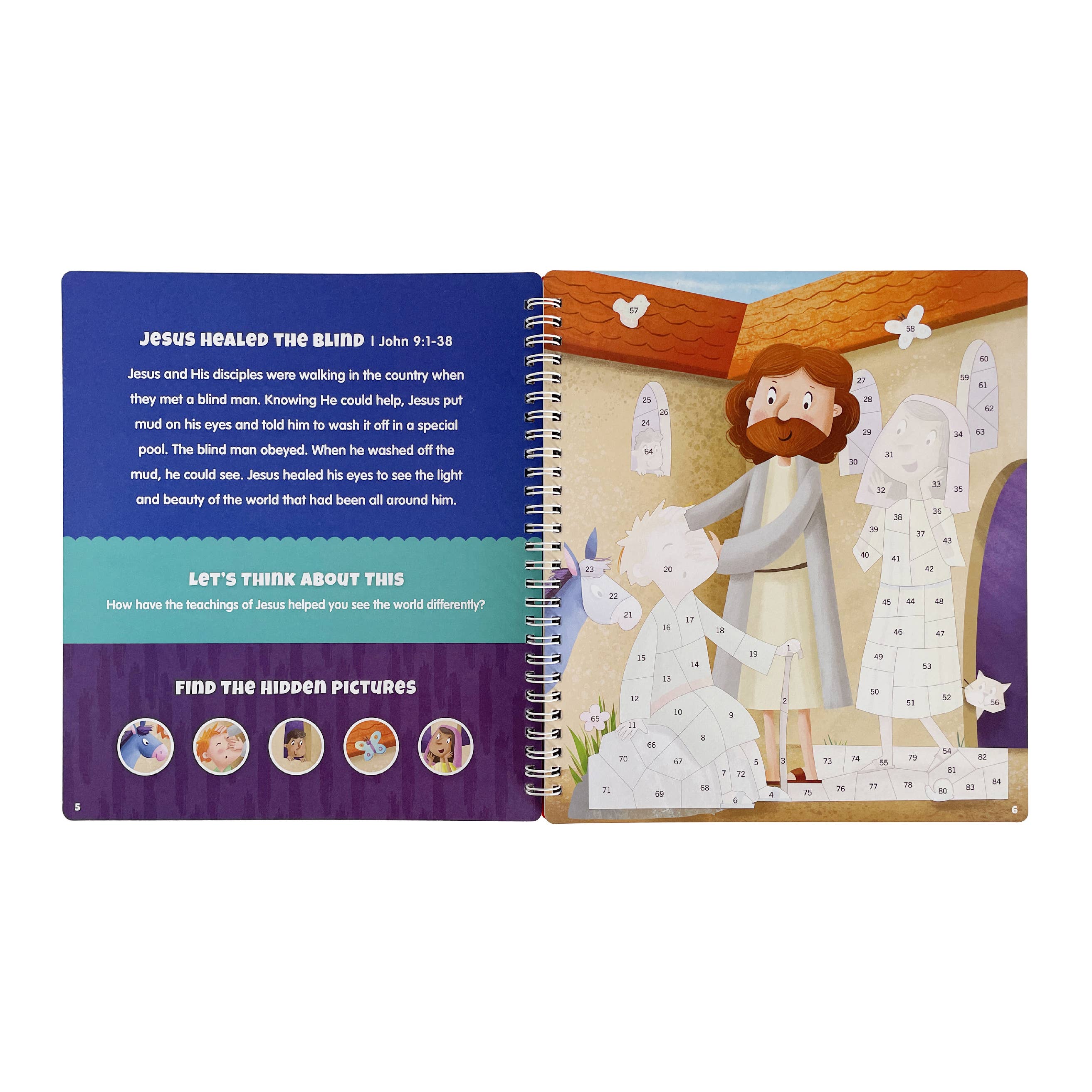 KangaToys - Wholesale Early Reader Book (6-8) - The Life of Jesus Sticker Stories from the New Testament9