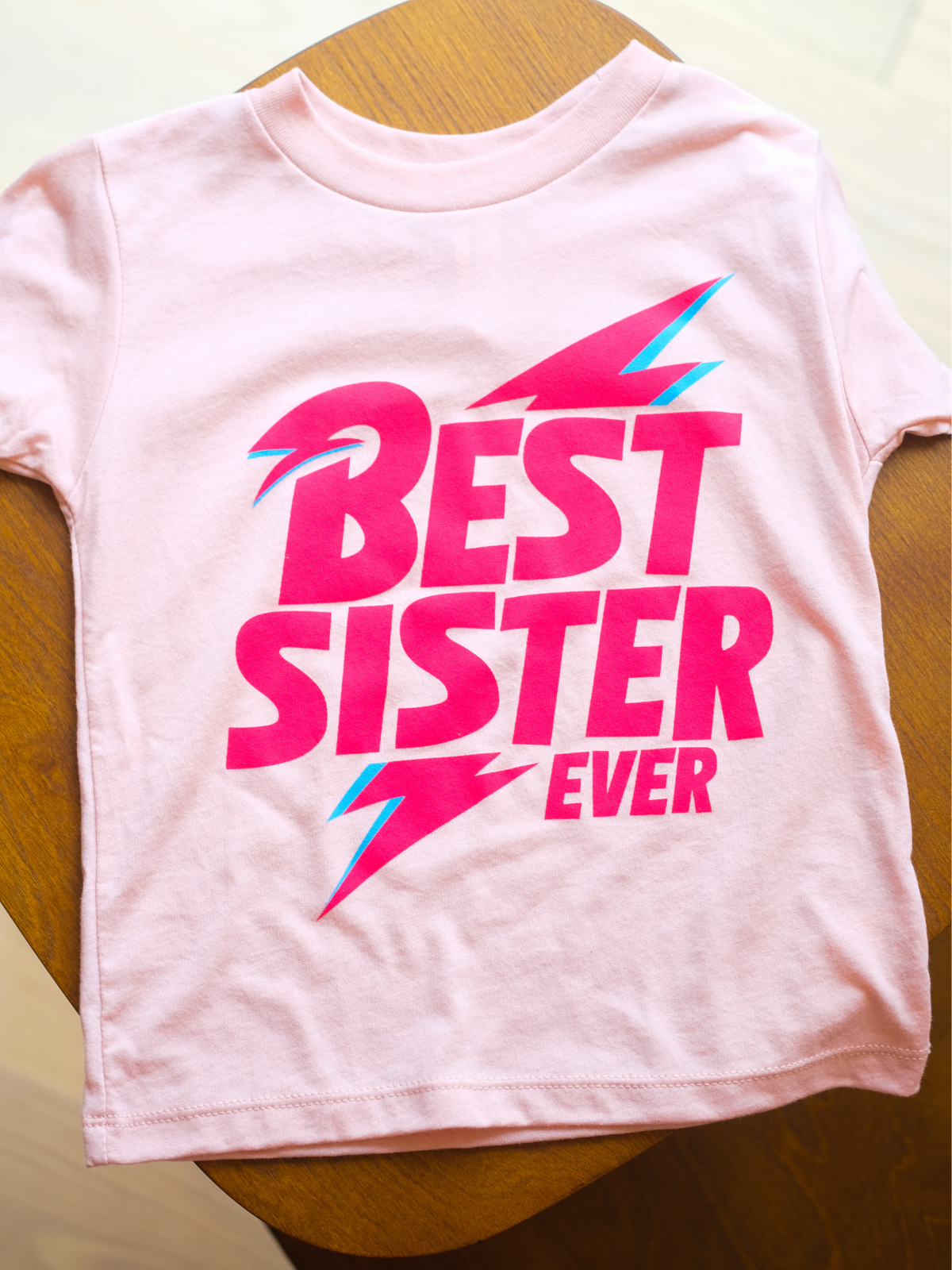 Ambitious Kids - Wholesale Screen Printed T-Shirt - Kids - Best Bro or Sister Ever | Kids Graphic Tee1