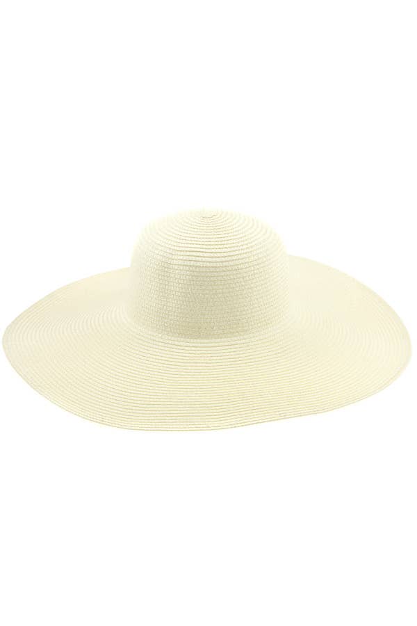 anbfashion - Venta al por mayor Sombrero de paja - Mujer - SOMBRERO DE PAJA LISO 1168