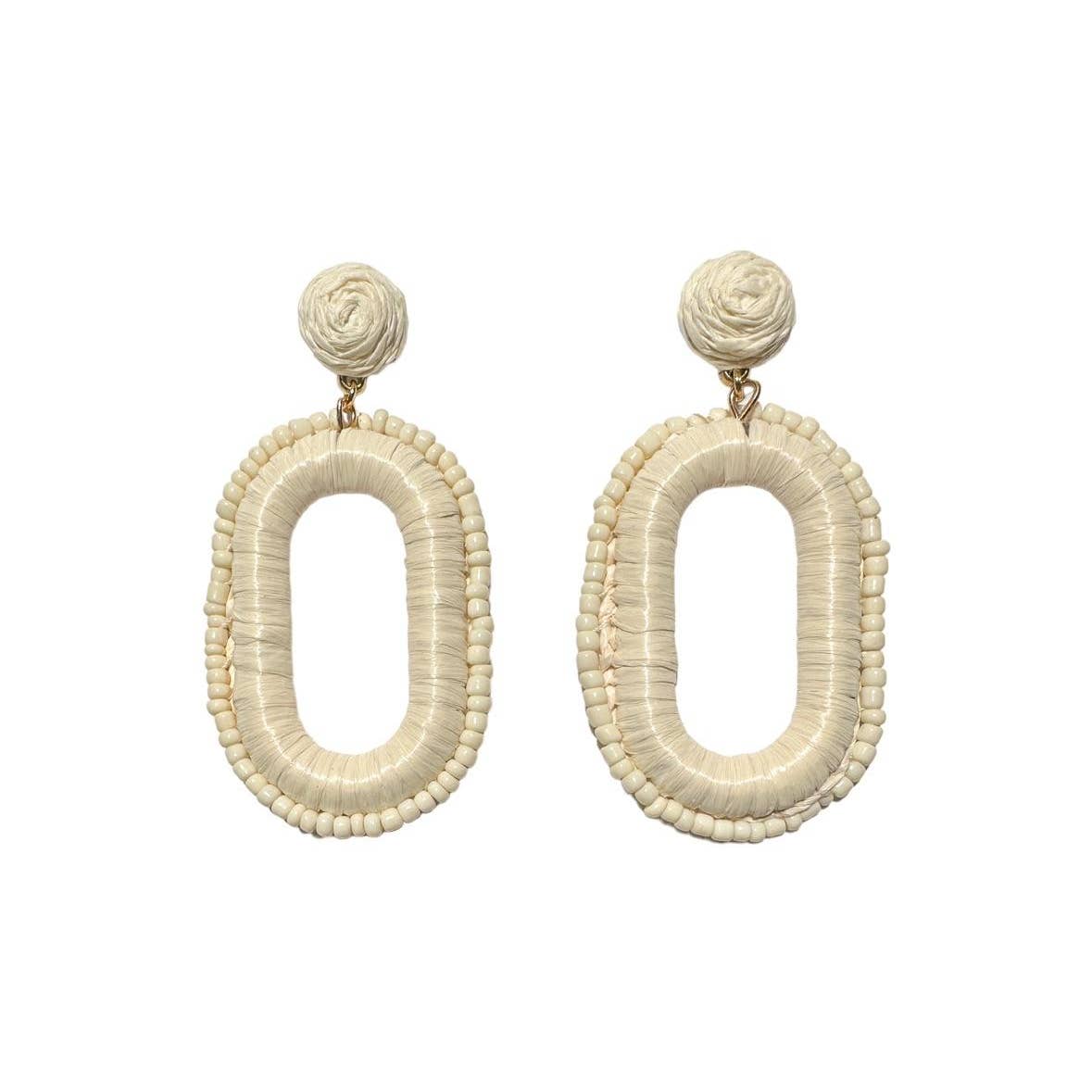 Miss Minna - Wholesale Dangle Earrings - 🌈✨ HANDMADE OVAL EARRINGS3