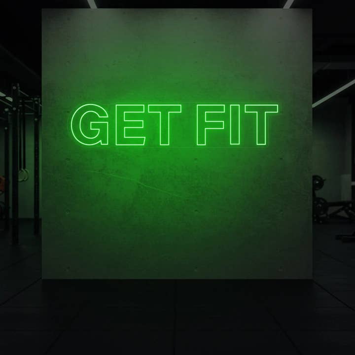 GET FIT Neonreclame voor wholesale door Light Your Way
