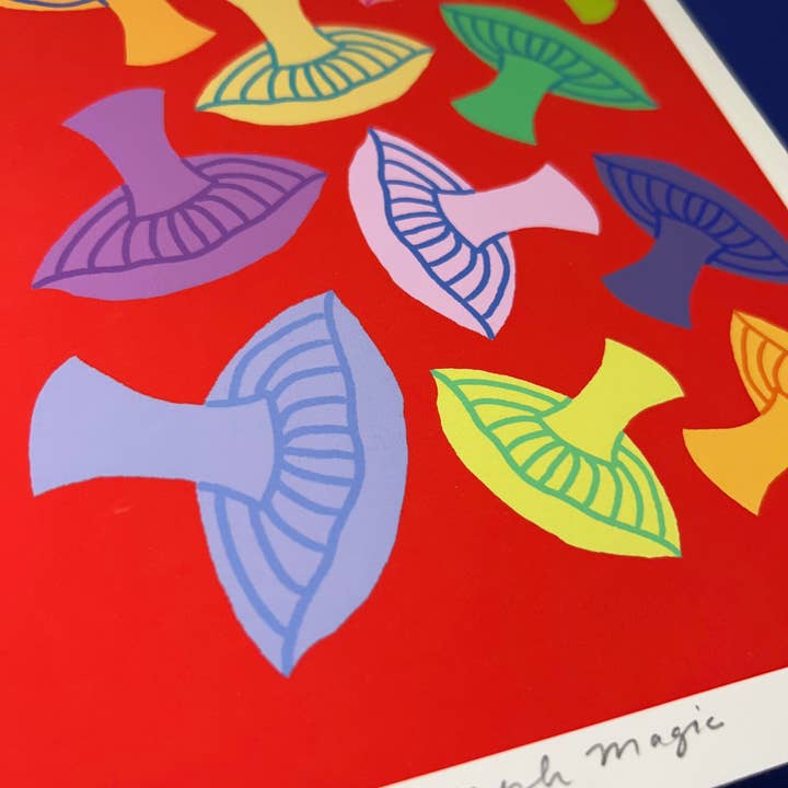 Rare Press - Wholesale Art Print - Mush Magic Giclée Print2