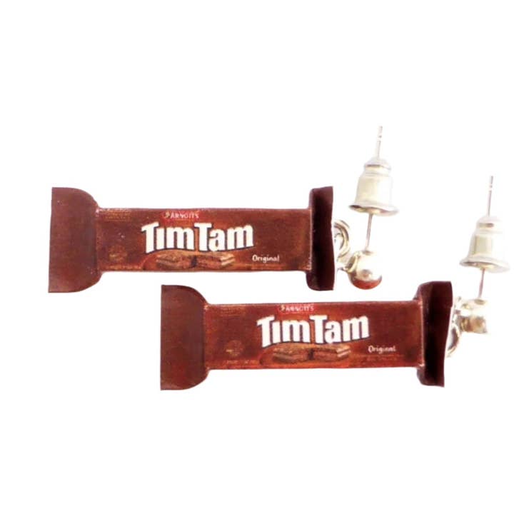 Tim Tam earrings for wholesale by Cheeky Little Monkeys Jewellery