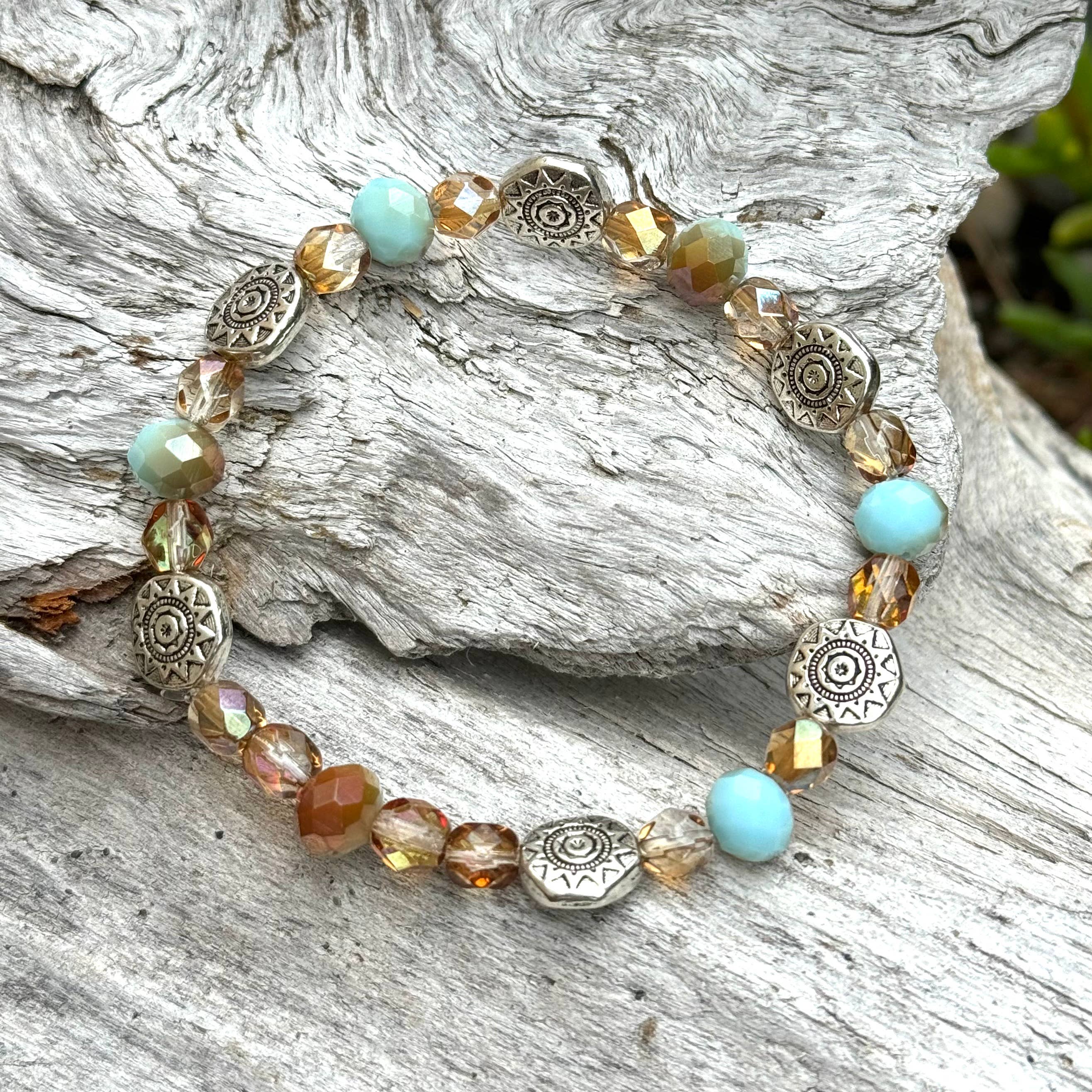 Jo Bird Jewelry - Wholesale Beaded Bracelet - Boho Beach Vibes Elastic Bracelets4