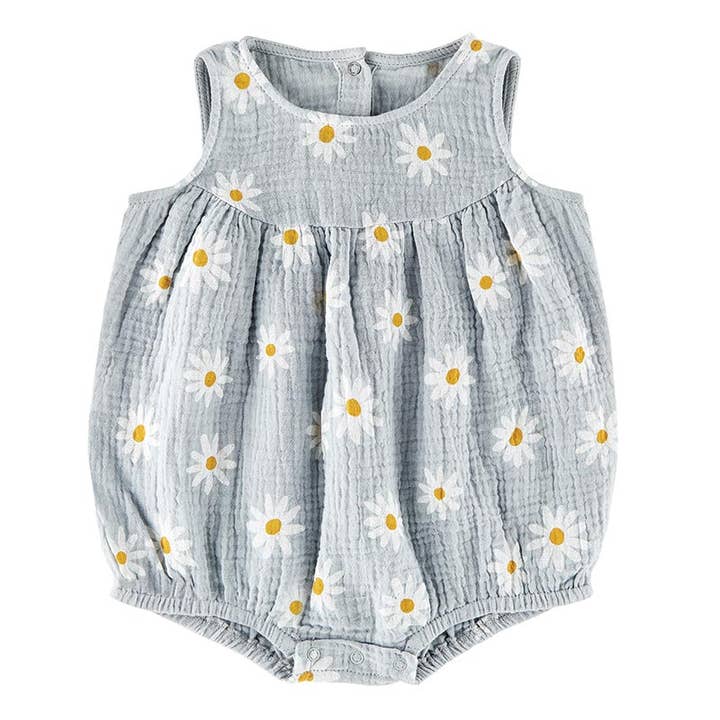 Sleeveless Romper -Daisy for wholesale by Stephan Baby by Creative Brands