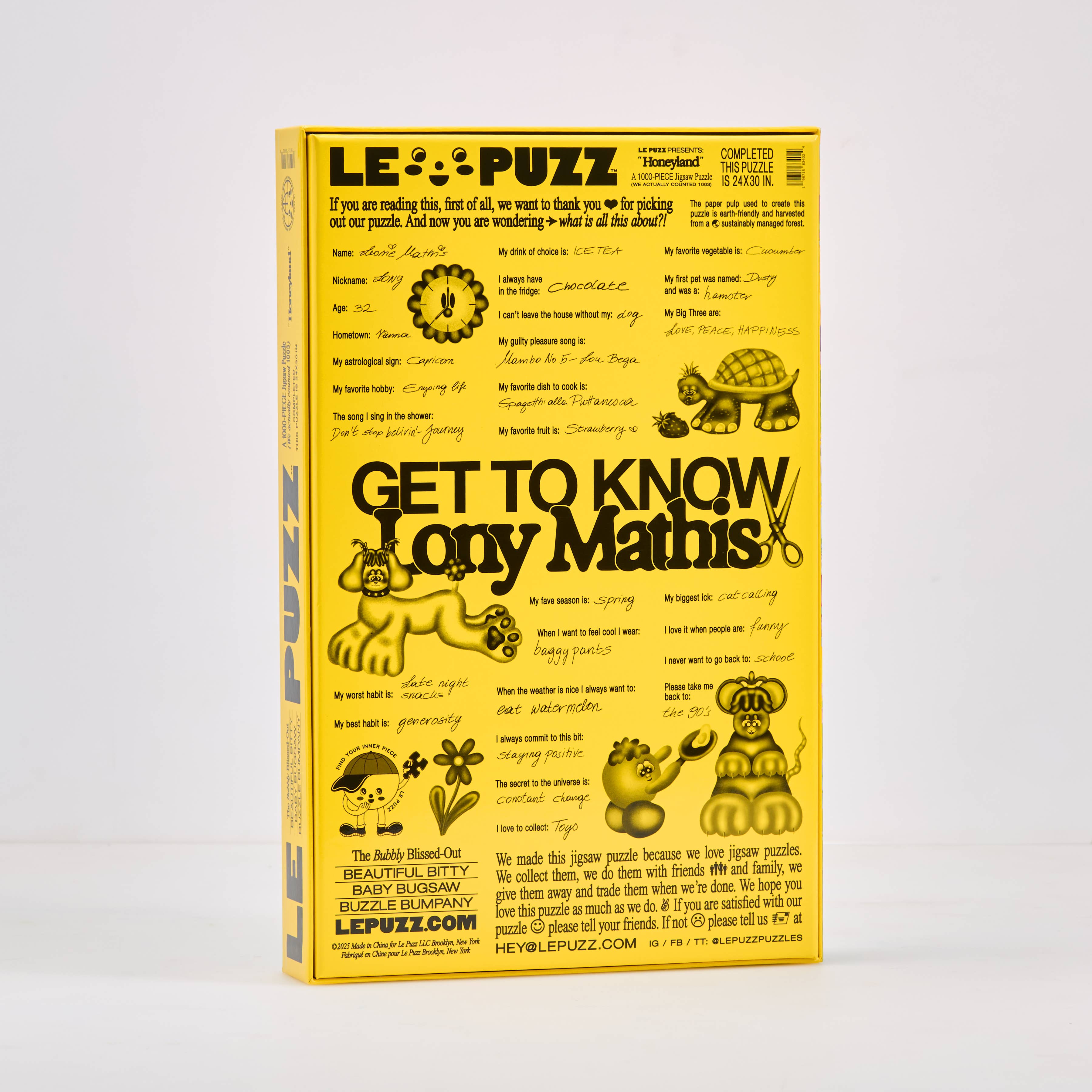 Le Puzz - Wholesale Puzzel - Volwassene - Honeyland puzzel van 1000 stukjes1