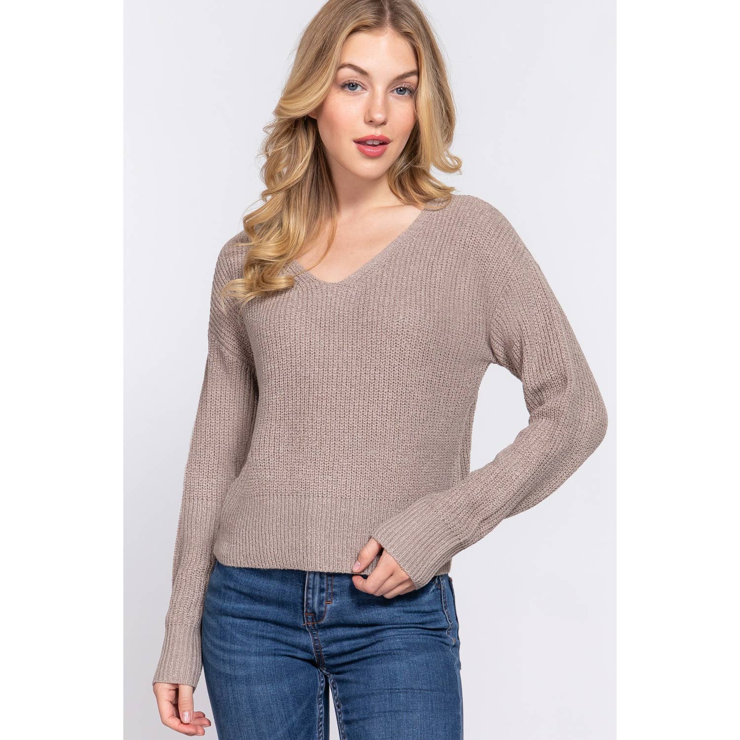 Apolline – Engroshandel Pullover - Dame – DOLMAN SLV STRAPPY TRØJE MED ÅBEN RYG5