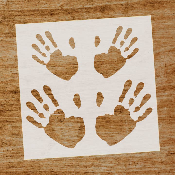 Pochoir à main pour la vente par Evyre Scrapbooking